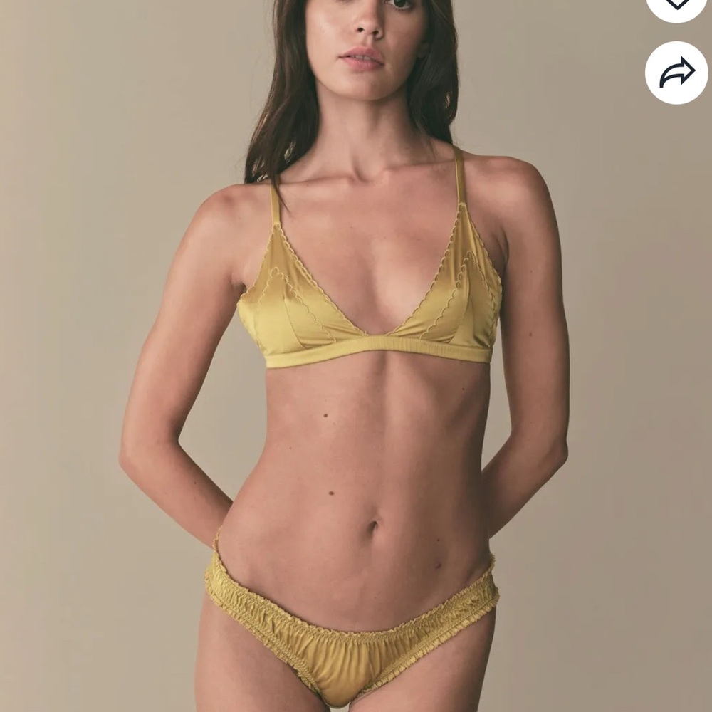 Doen Lucie Bralette Moss- Medium